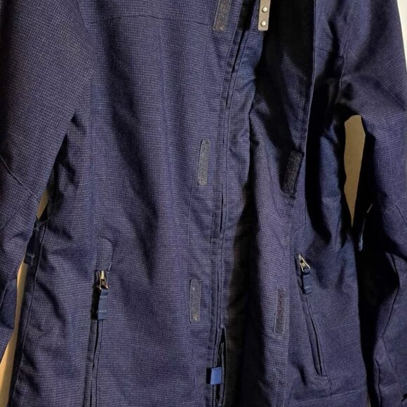 Burton Dryride Purple Da Naang Snowboard Ski Coat Women's Size Small Hooded - Picture 6 of 13